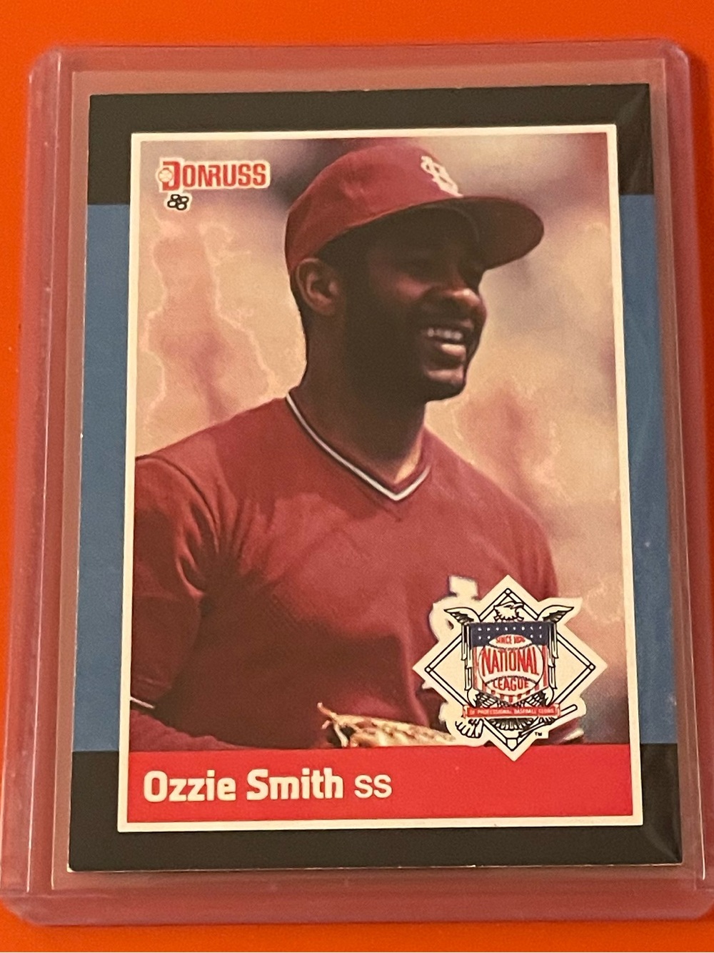 Ozzie Smith #37 [All-Star] 1988 Donruss Baseball Trading Card